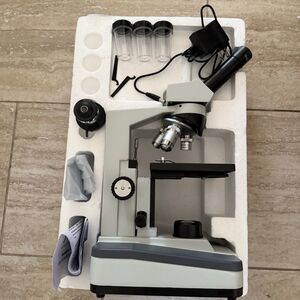 Walter WP Student Compound Microscope Science Homeschool Experiment Education